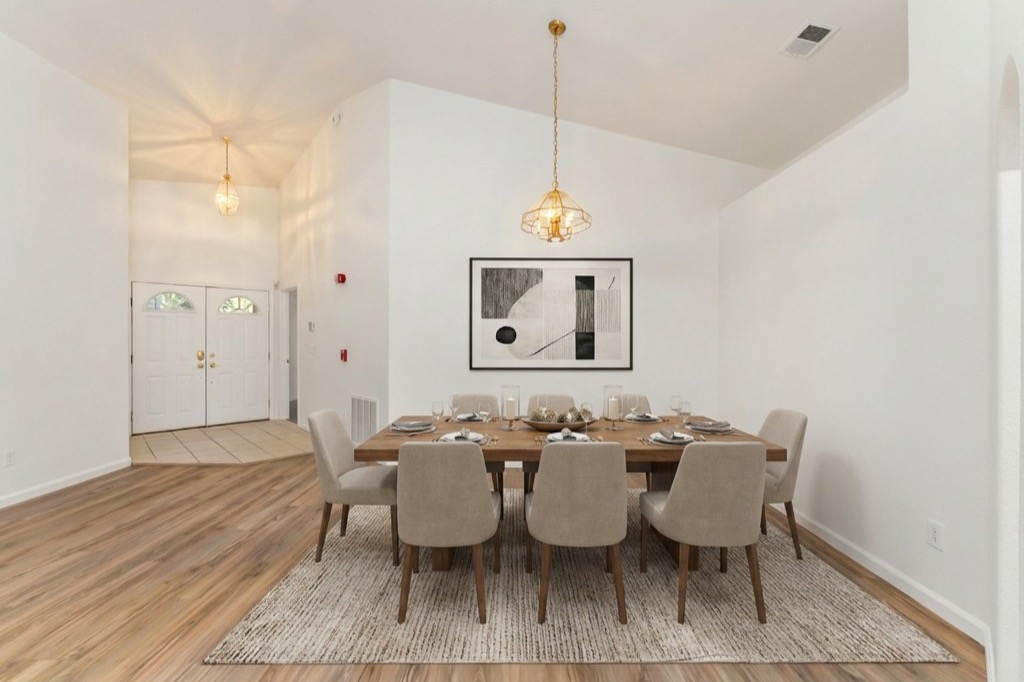 AI staged room